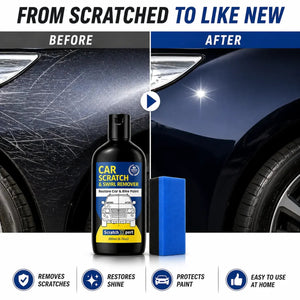 Car Scratch Removal Wax being applied to vehicle