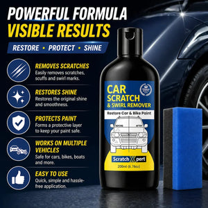 Car Scratch Removal Wax kit contents