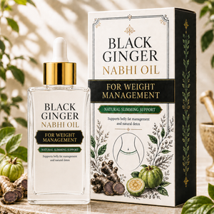 Black Ginger™ Nabhi Oil - Weight Management & Detoxification (100% Natural)