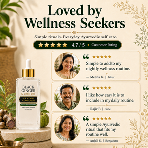 Black Ginger™ Nabhi Oil - Weight Management & Detoxification (100% Natural)