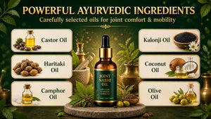 Joint Pain Relief Nabhi Oil (Knees, Back, Shoulder, Feet, Elbows)