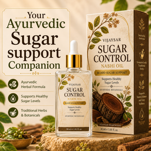 Vijaysar™ Nabhi Oil - Natural Blood Sugar Management (100% Natural)