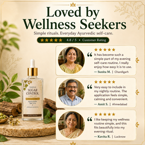 Vijaysar™ Nabhi Oil - Natural Blood Sugar Management (100% Natural)