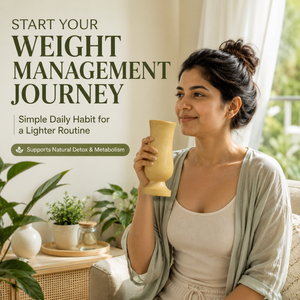 Weight Loss Glass - Vijaysar Wood